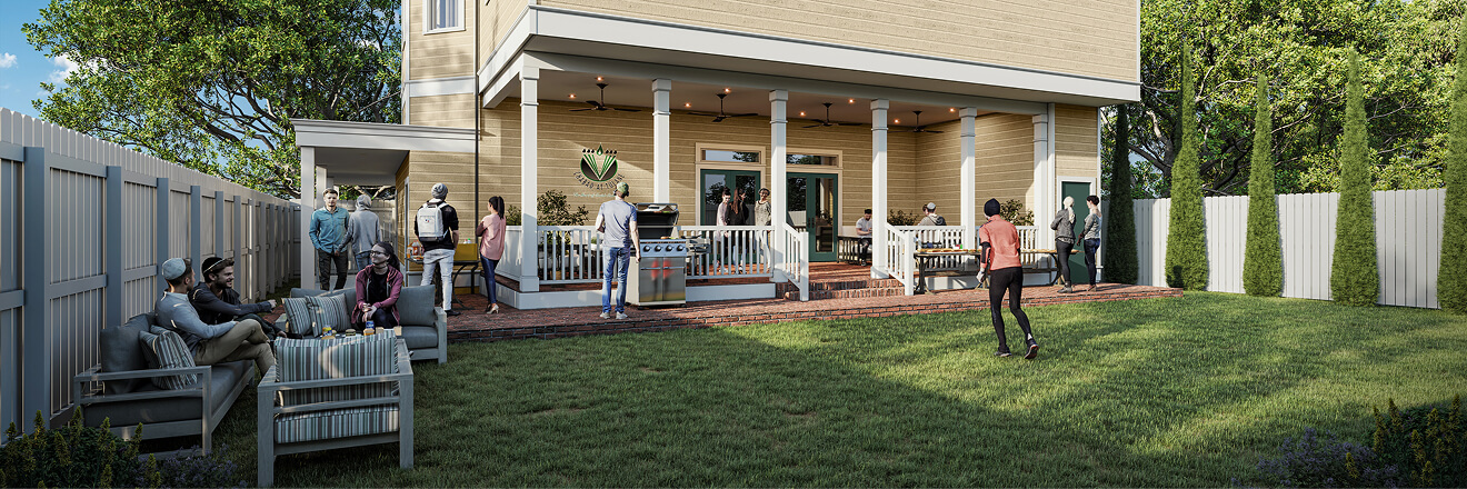 Students at Chabad Graduate Center 